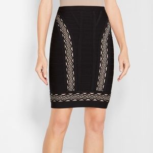 NWT Herve Leger Lainie Skirt